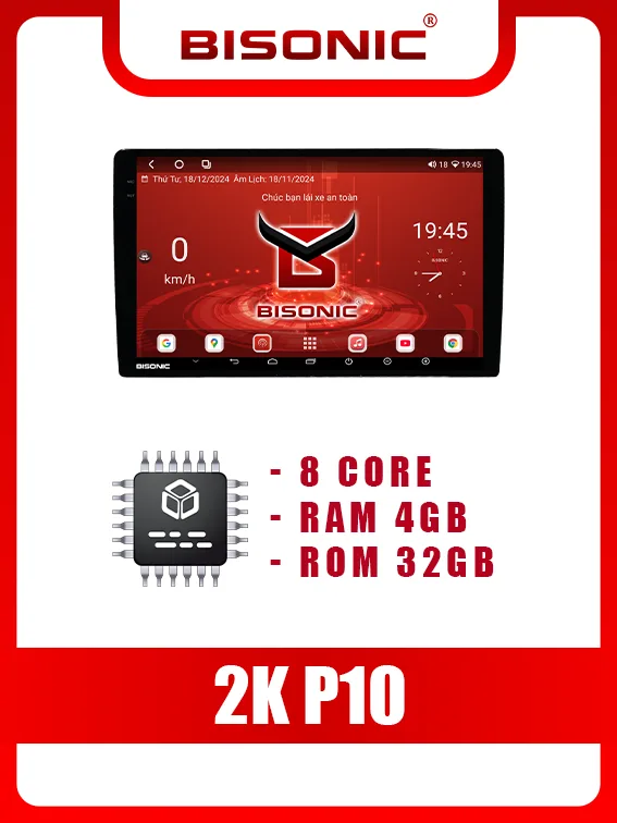 Màn hình android Bisonic 2K P10