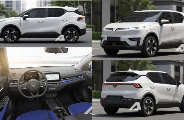 VinFast VF5 2026 sắp ra mắt: Nâng cấp cụm đèn led cực chất, diện mạo hoàn toàn mới