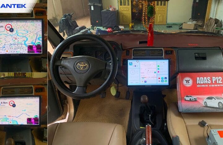 Bisonic P12 Ultra 360 ADAS: Đỉnh cao màn hình Android & cảnh báo an toàn thế hệ mới