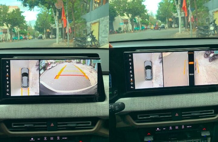 Đánh giá màn hình Santek ST930 360 trên Xforce: Hình ảnh 4K, quan sát toàn cảnh