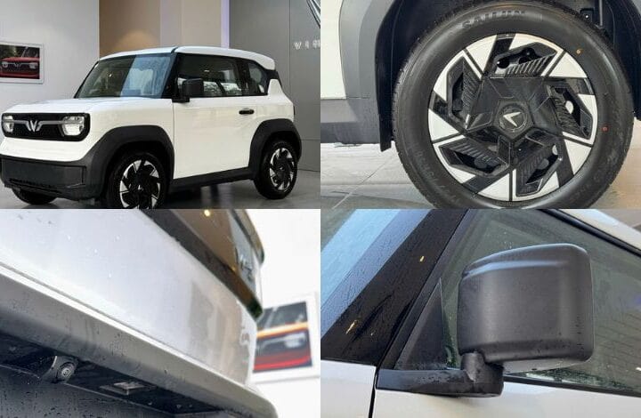 Cận cảnh VinFast VF 3 Plus giá 315 triệu: Gương điện, camera lùi và loạt nâng cấp mới