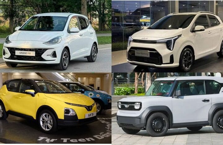 Xe điện áp đảo xe xăng hạng A tầm giá dưới 500 triệu đồng