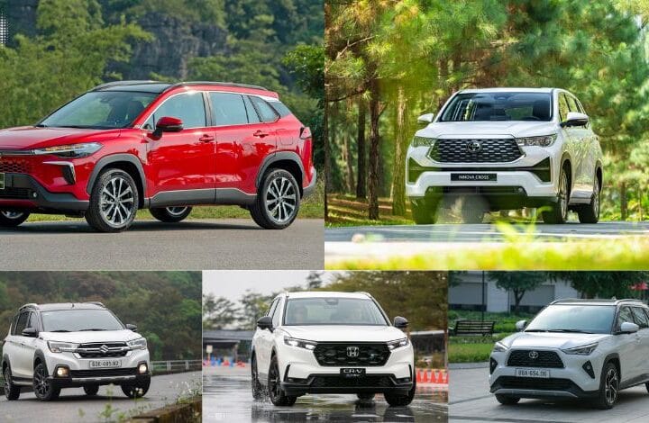 Top 5 ô tô hybrid bán chạy nhất tháng 2/2026: Toyota chiếm ưu thế