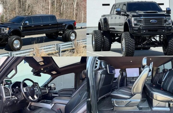 Chi 10 tỷ đồng cho chiếc bán tải Ford 6 cửa: Nội thất 11 chỗ ngồi gây choáng