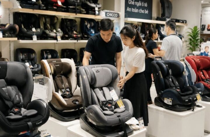 Kinh nghiệm chọn mua ghế ô tô trẻ em đạt chuẩn chất lượng