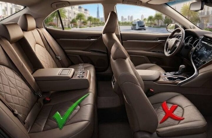Vì sao ghế sau bên phụ là vị trí VIP nhất trên ô tô?