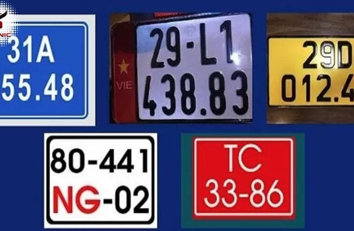 Giải mã ý nghĩa ký hiệu, màu sắc và chữ số trên biển số xe